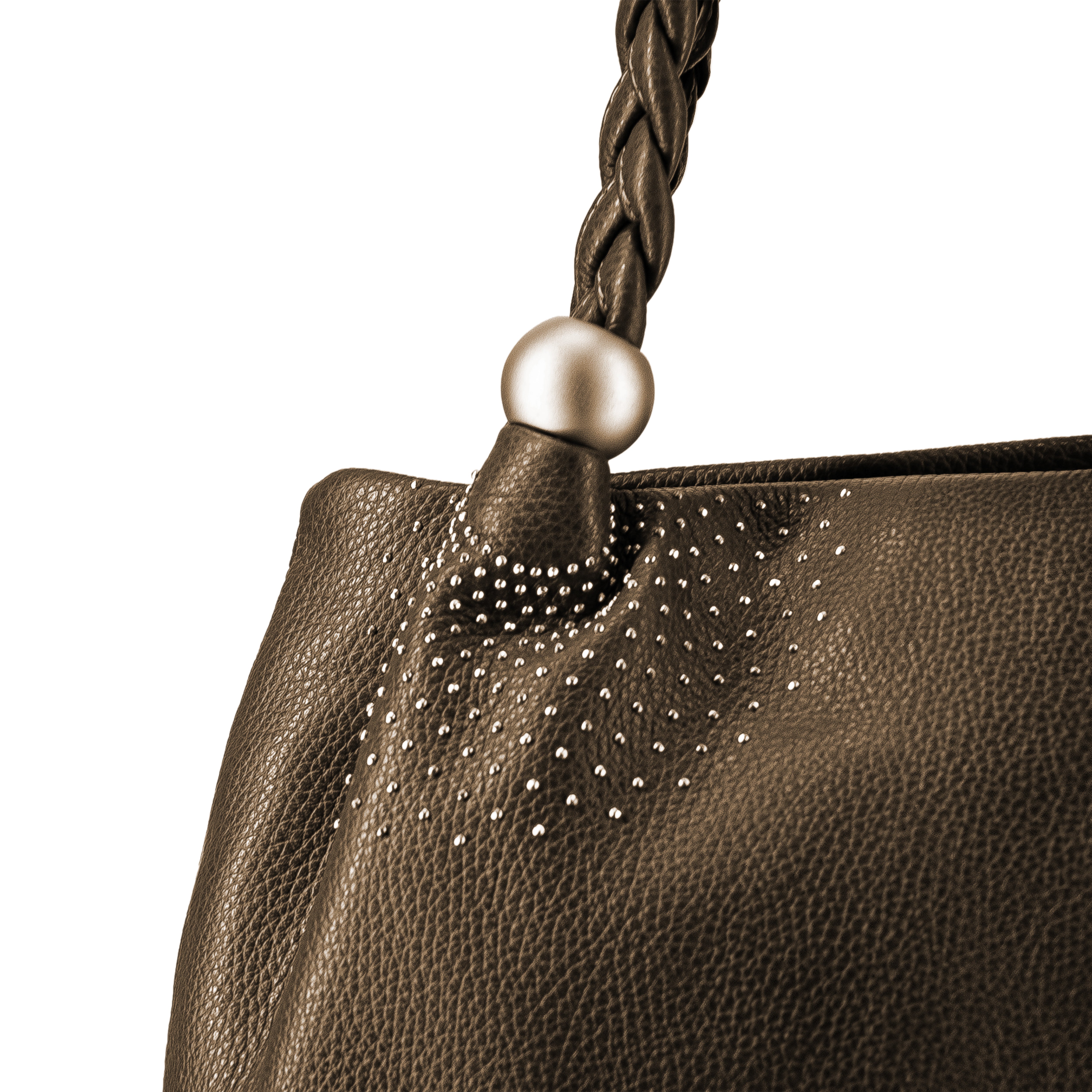 レジーナ　803CPL Lucia Classic Handbag - Blue Denim | JW PEI